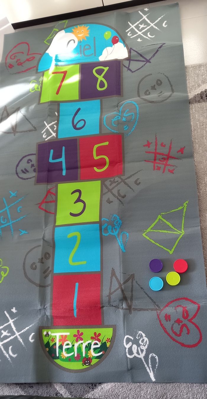 Tapis marelle XL - photo numéro 2