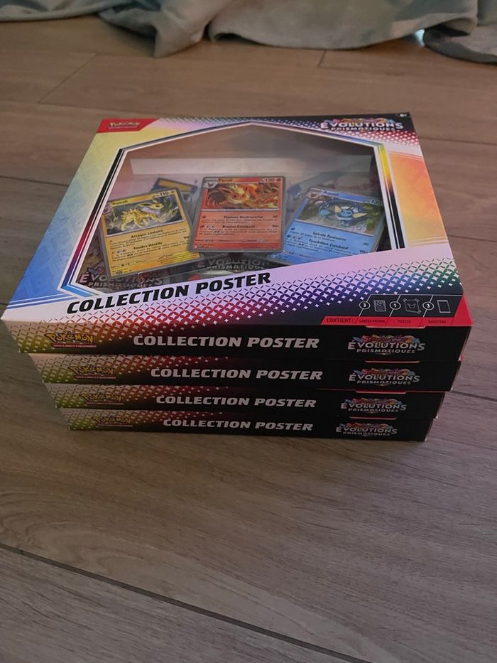 Lot de 4 coffret poster 8.5