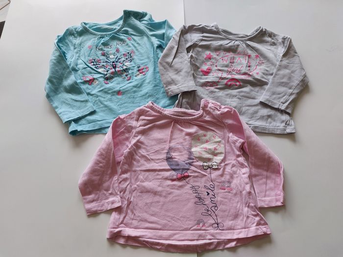 Lot tshirts 9 mois