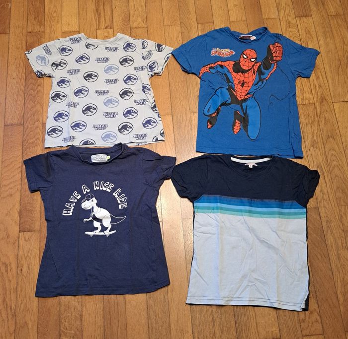 Lot de 10 tee-shirts été garcon 8 ans - photo numéro 5