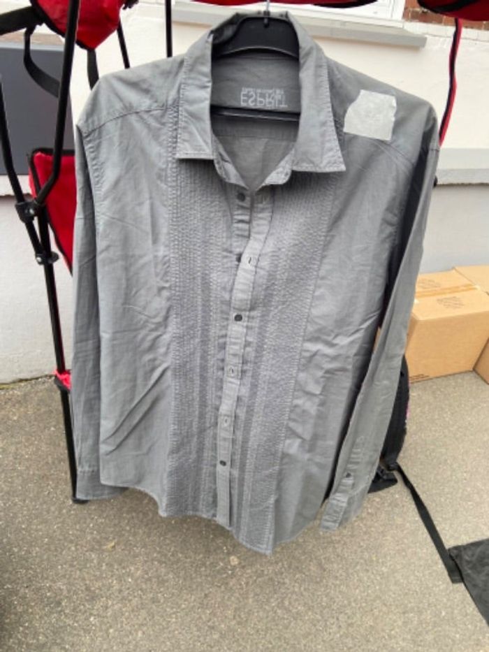 Chemise grise