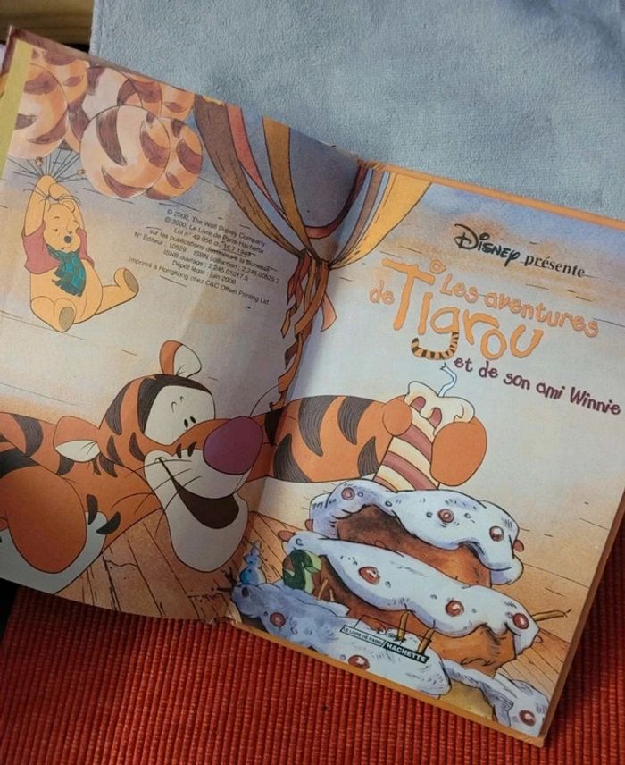 Livre les aventures de tigrou disney - photo numéro 5