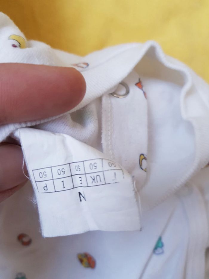 Lot pyjamas mixte léger taille naissance - photo numéro 8