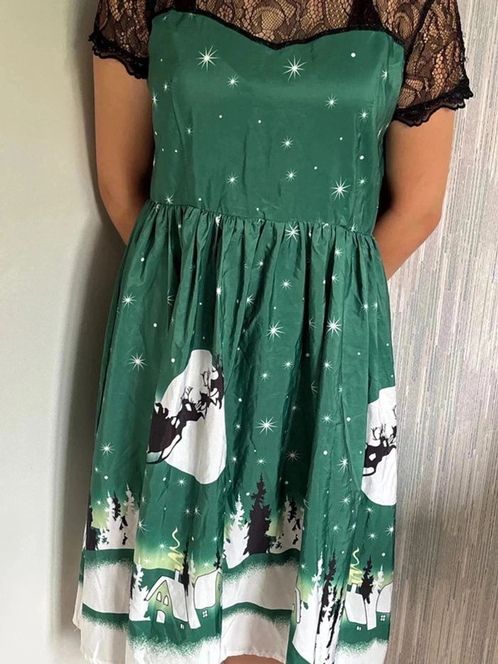 Robe de Noël marque shein taille 44 - photo numéro 2
