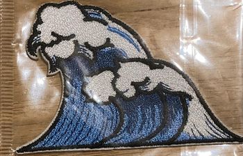 Patch thermocollant vague, surf