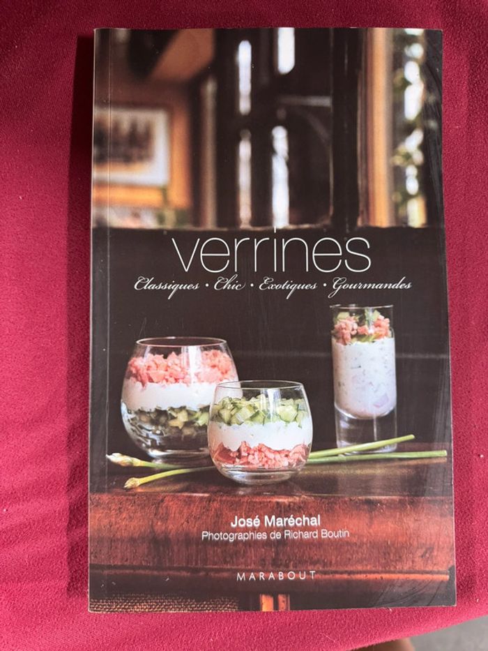 Livre Verrines: classiques, chic, exotiques, gourmandes