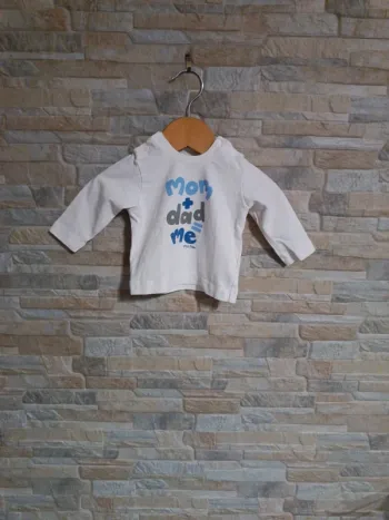 T-shirt blanc P'tit Filou 62