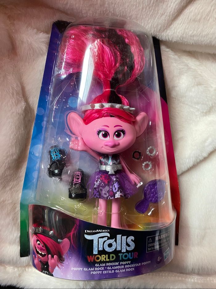 Figurine les trolls Poppy