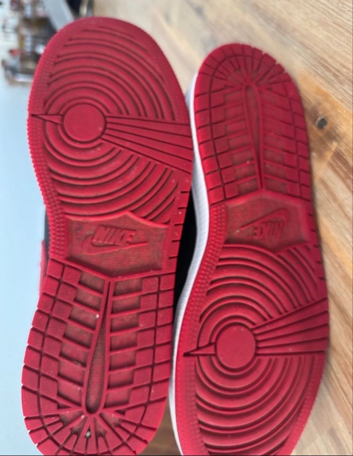 Jordan one mid black and red T39 - photo numéro 9