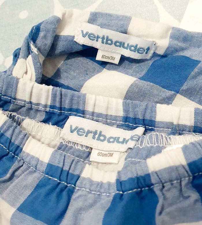 Culotte + bandeau Vertbaudet - 3M - photo numéro 3