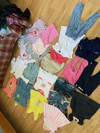 Lots vêtements bébé fille 