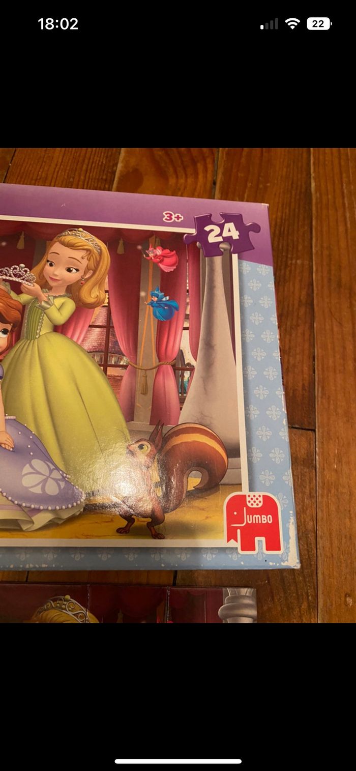 Puzzle Princesse Sofia  24 pièces Jumbo