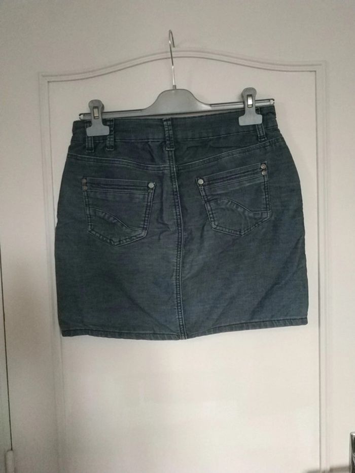 Jupe bleue Cache Cache taille 36 - photo numéro 2
