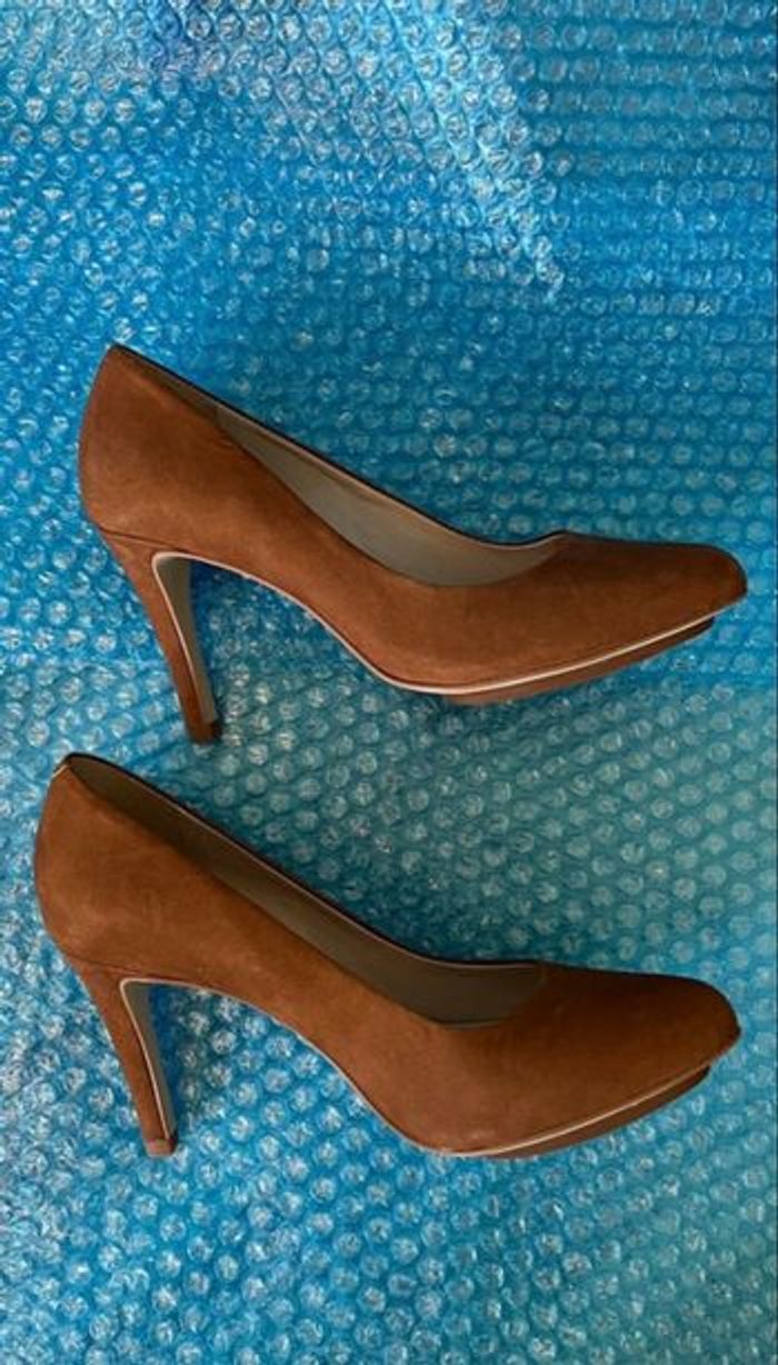 Escarpins couleur camel Minelli pointure 37 - photo numéro 9
