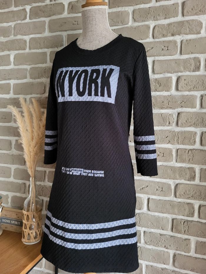 Robe noire sportswear Made in Italy - photo numéro 6