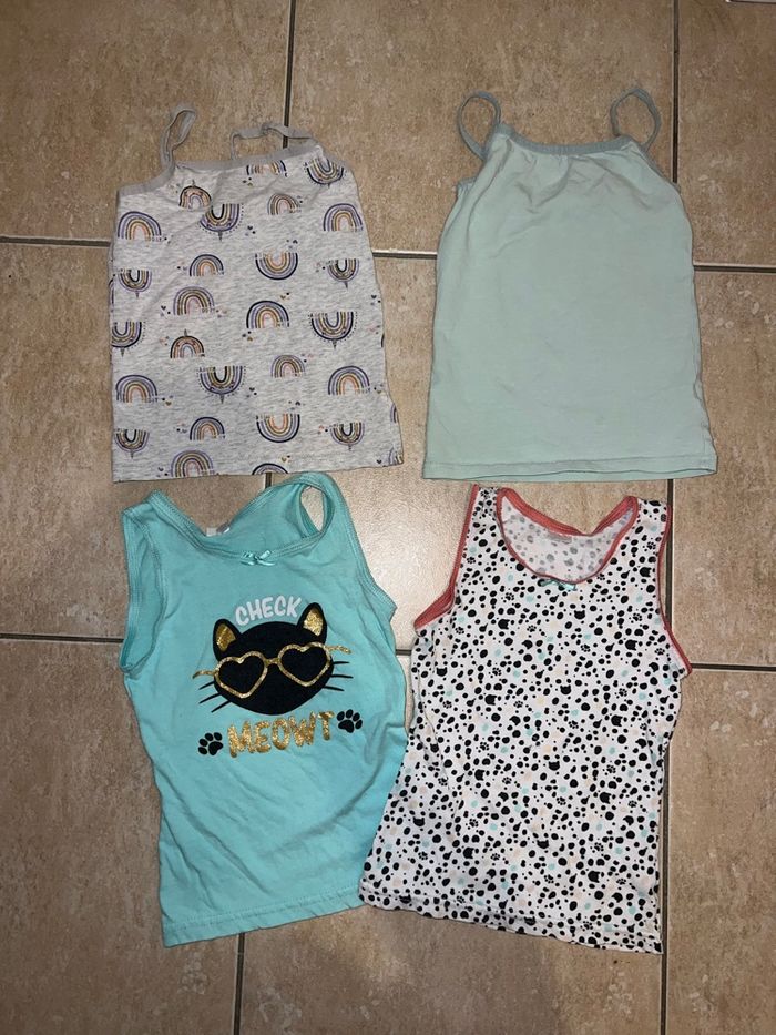 Lots débardeurs fille