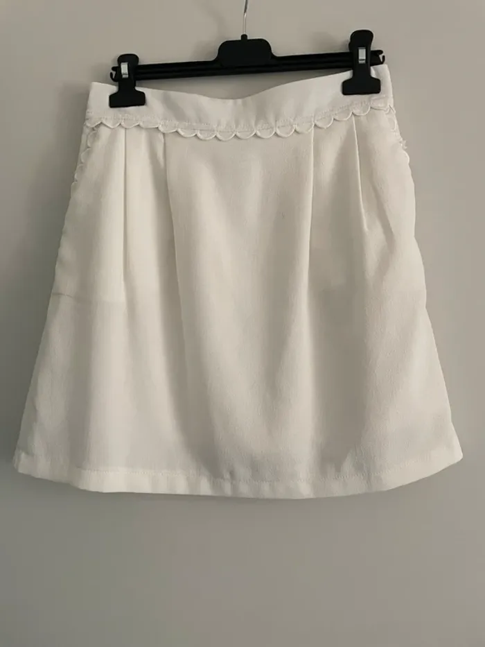 Jupe blanche Majolica 36