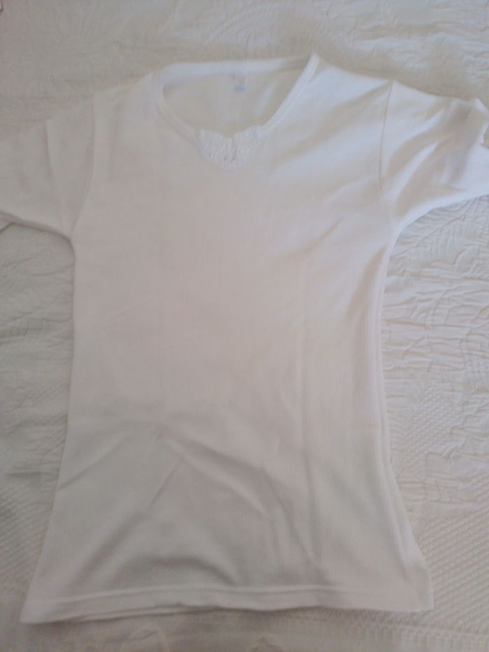 tee shirt blanc  neuf