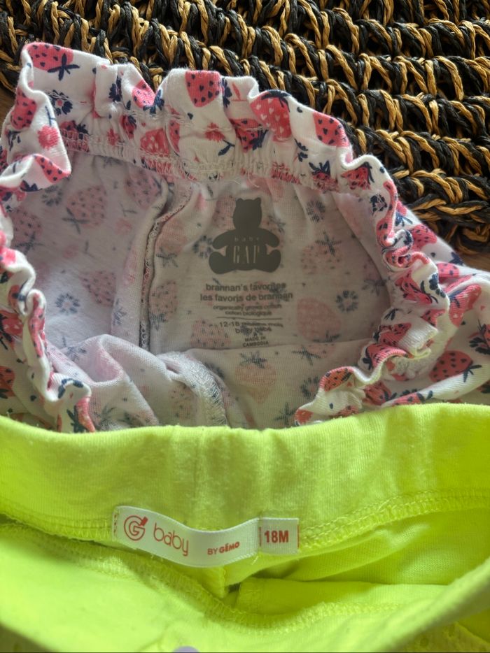 Lot 2 shorts bébé - photo numéro 3