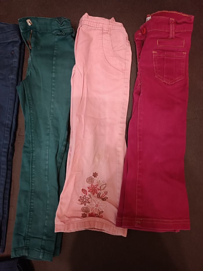 Lot de 9 pantalons fille 3ans - photo numéro 2