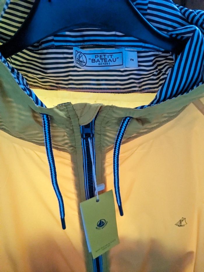 Grand k-way long jaune taille 2 - photo numéro 2