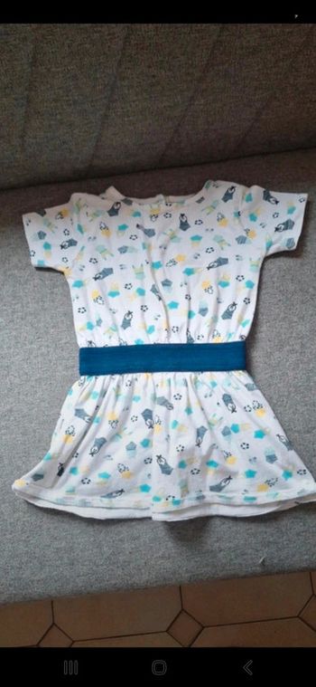 Robe manches courtes Tissaia 18mois 👻