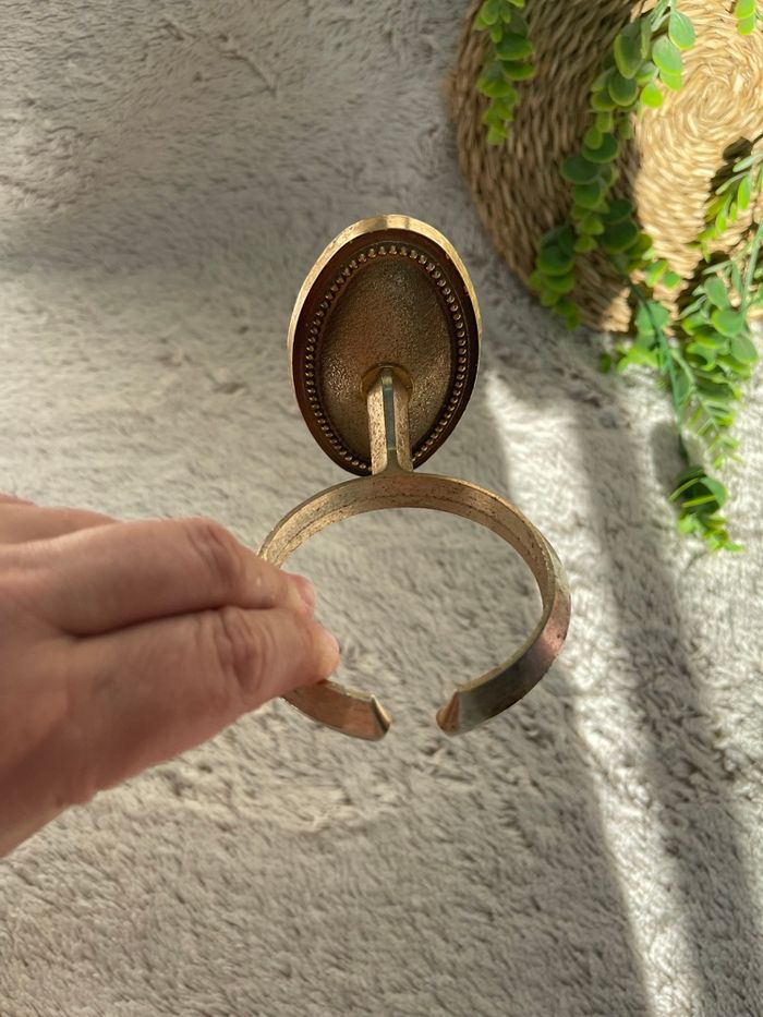 Ensemble anneau porte serviette et porte gobelet - Vintage - photo numéro 8