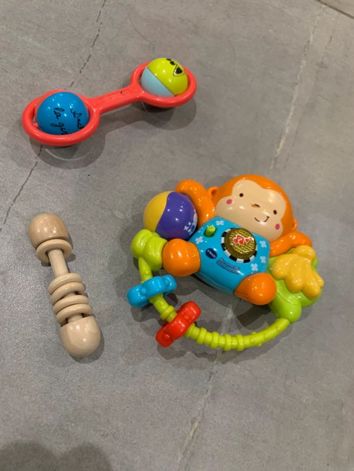 Lot 3 hochets