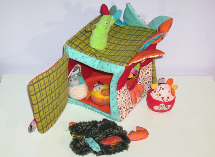 Maison en tissu : Loup y es-tu ? - Ebulobo - 9 mois - photo numéro 3