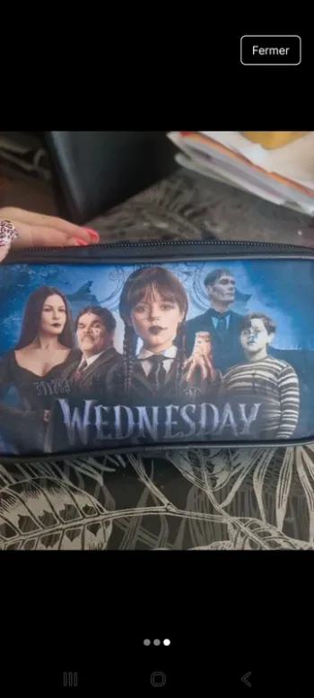 Grande trousse mercredi Addams