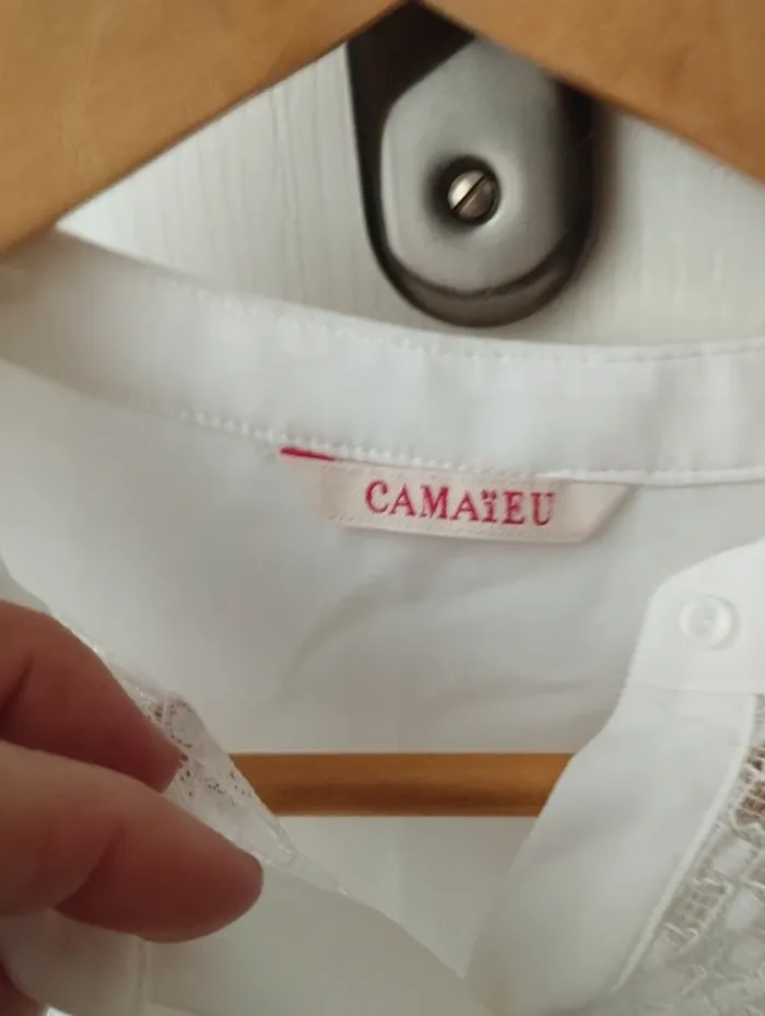 Chemise blanche camaïeu 36 - photo numéro 3