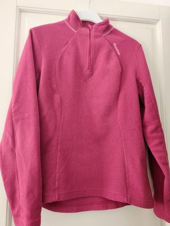 Polaire Quechua fushia taille M
