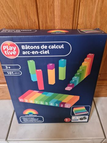Bâtons de calcul  arc-en-ciel  playtive