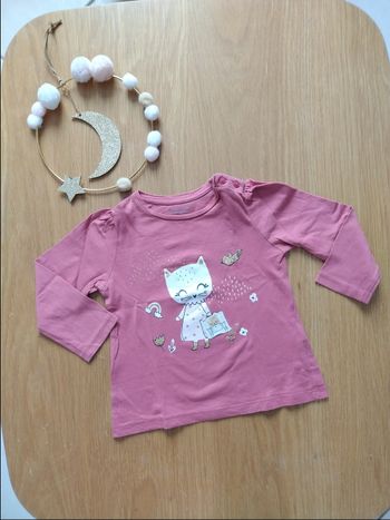 Tee shirt bébé fille Vertbaudet 24 mois