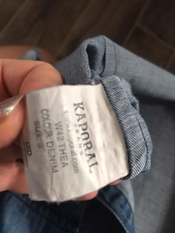 Chemise Kaporal taille s - photo numéro 4