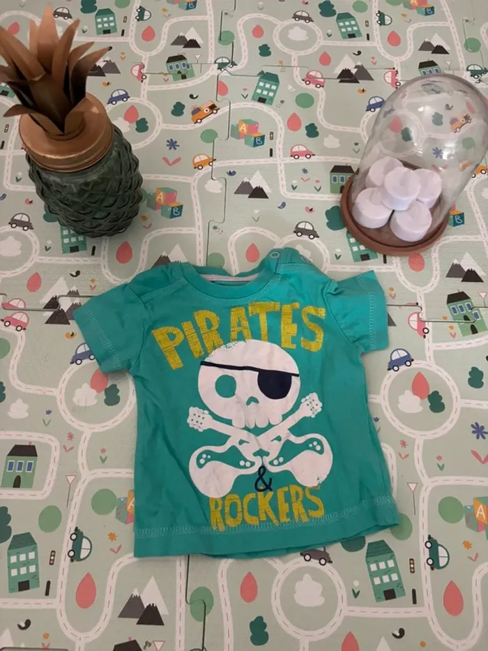 T shirt manches courtes mini gang 3 mois