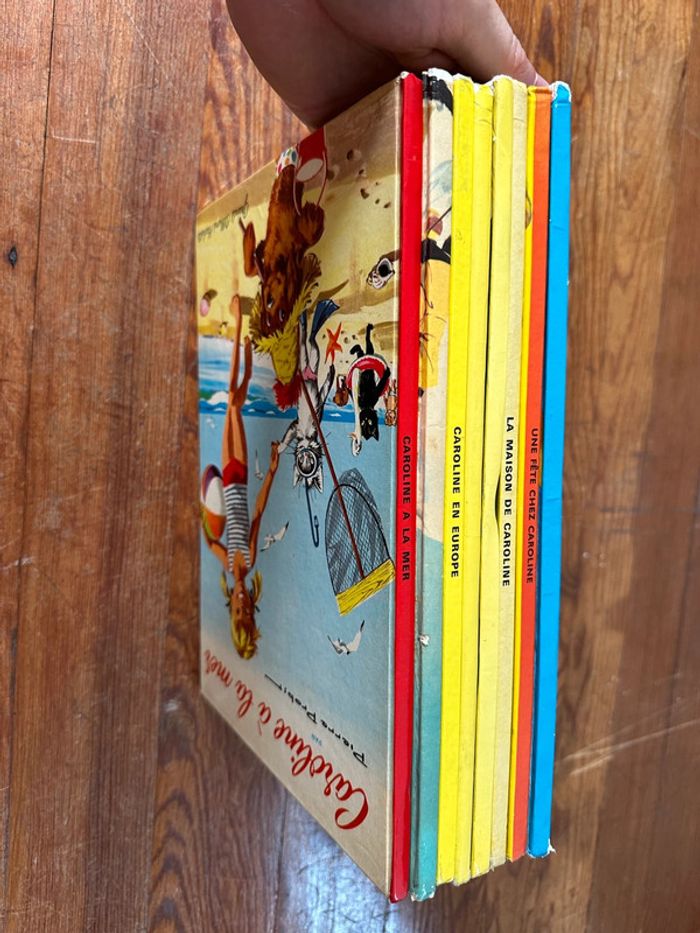 Lot de 8 Grands Albums Hachette anciens livres Caroline Pierre Probst bd vintage - photo numéro 5