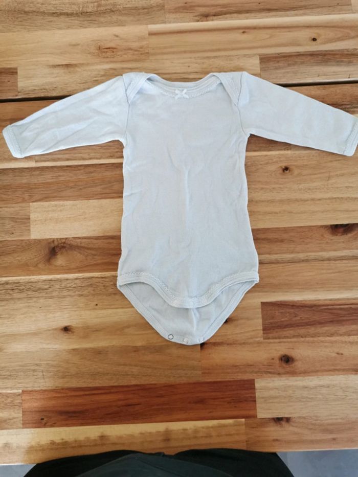 Body Petit Bateau manche longue 3 mois