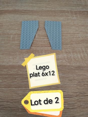 Lego lot 2 plat 6x12