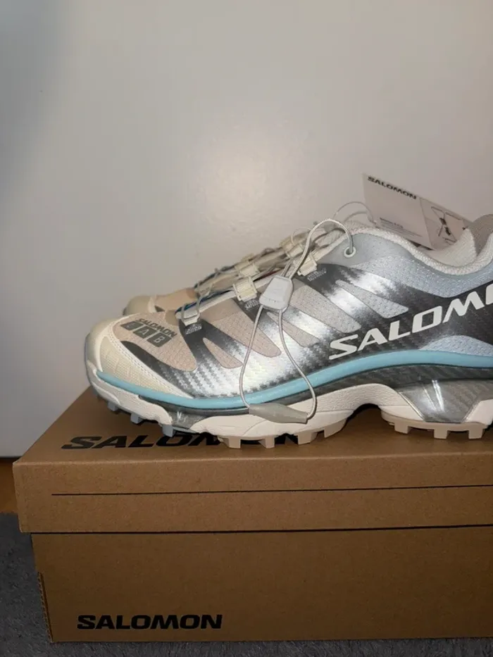 Salomon XT-4 OG Vanilla Ice Ballad blue Tender Peach - photo numéro 3