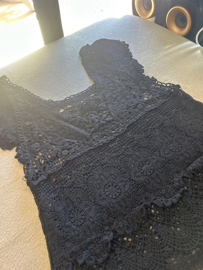 Haut femme style crochet - photo numéro 2