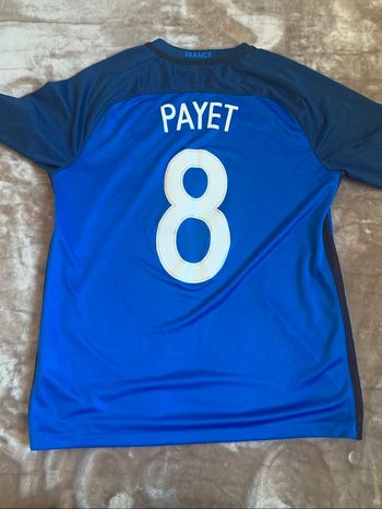 Maillot Payet équipe de France