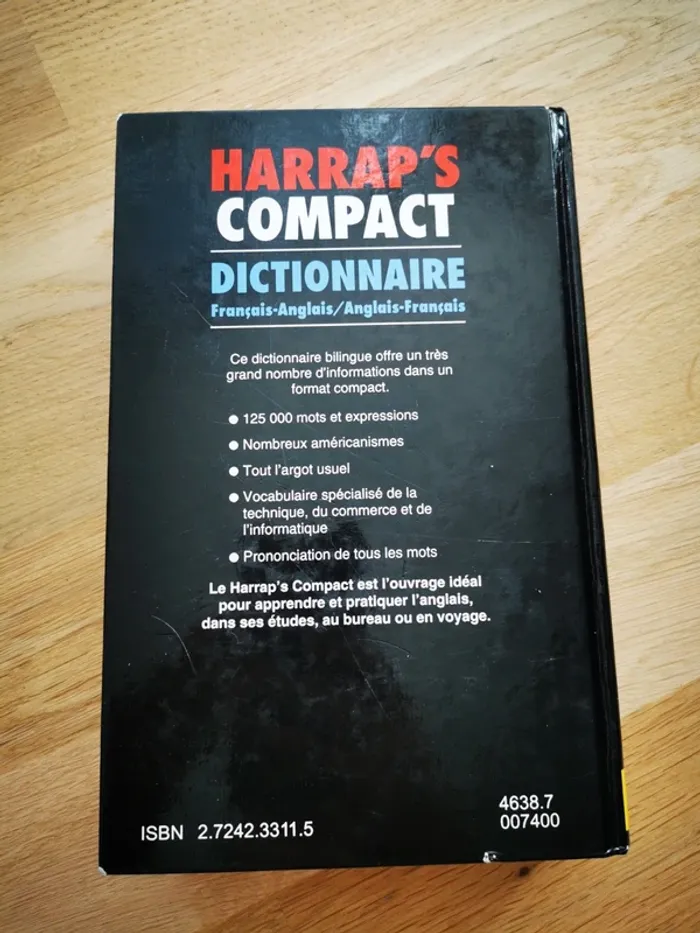 Dictionnaire français anglais - photo numéro 2