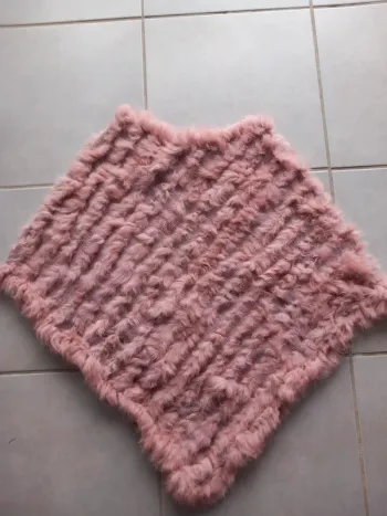 Poncho fille 8-12 ans.