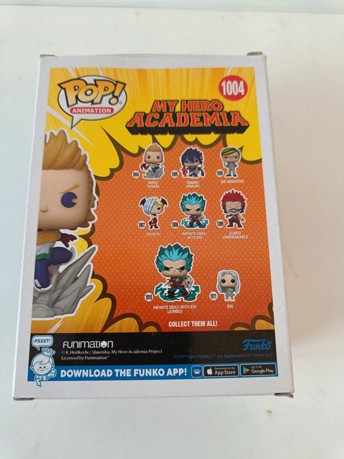 Funko POP My Hero Academia n°1004 Mirio Togata - photo numéro 3