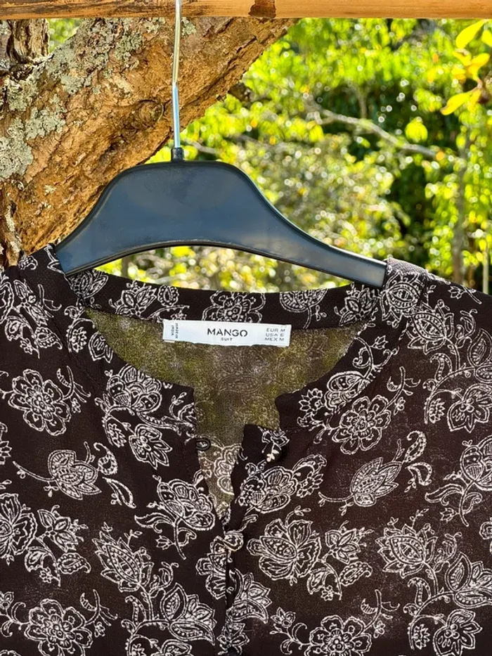 Robe noire || Mango || taille M - photo numéro 4