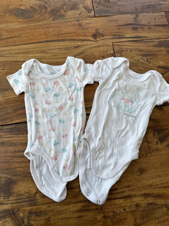 Lot de 2 bodies tex