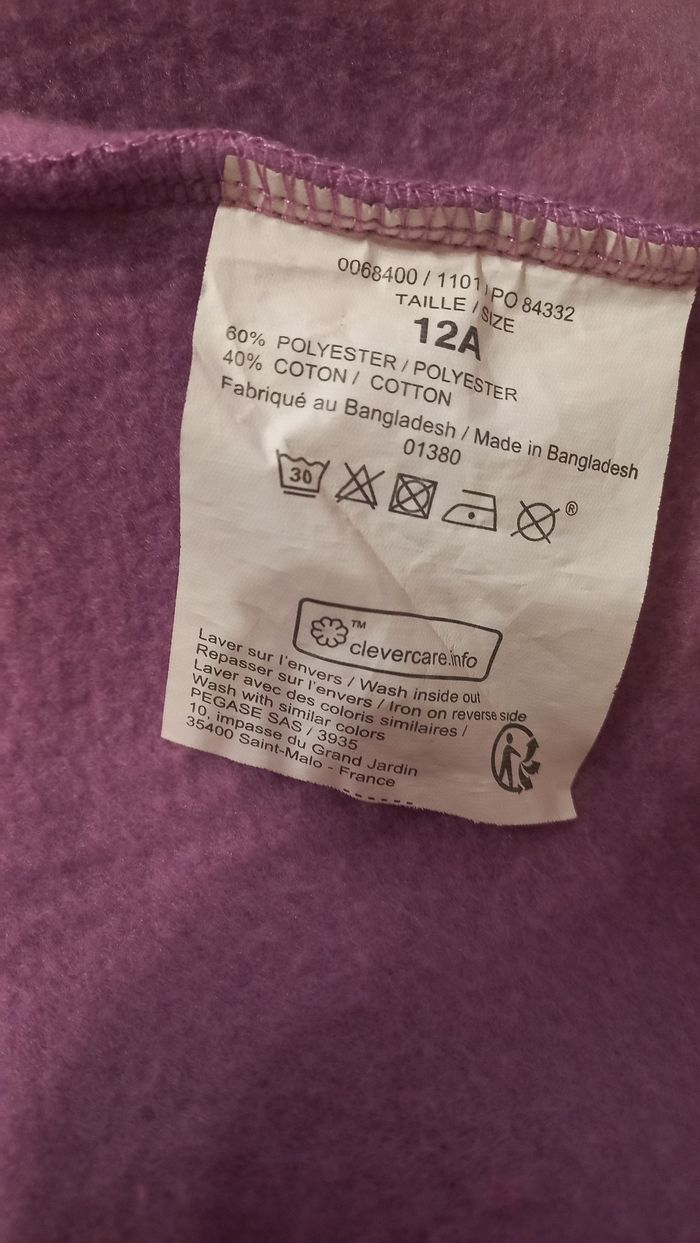 Pull fille  12 ans La Halle - photo numéro 5