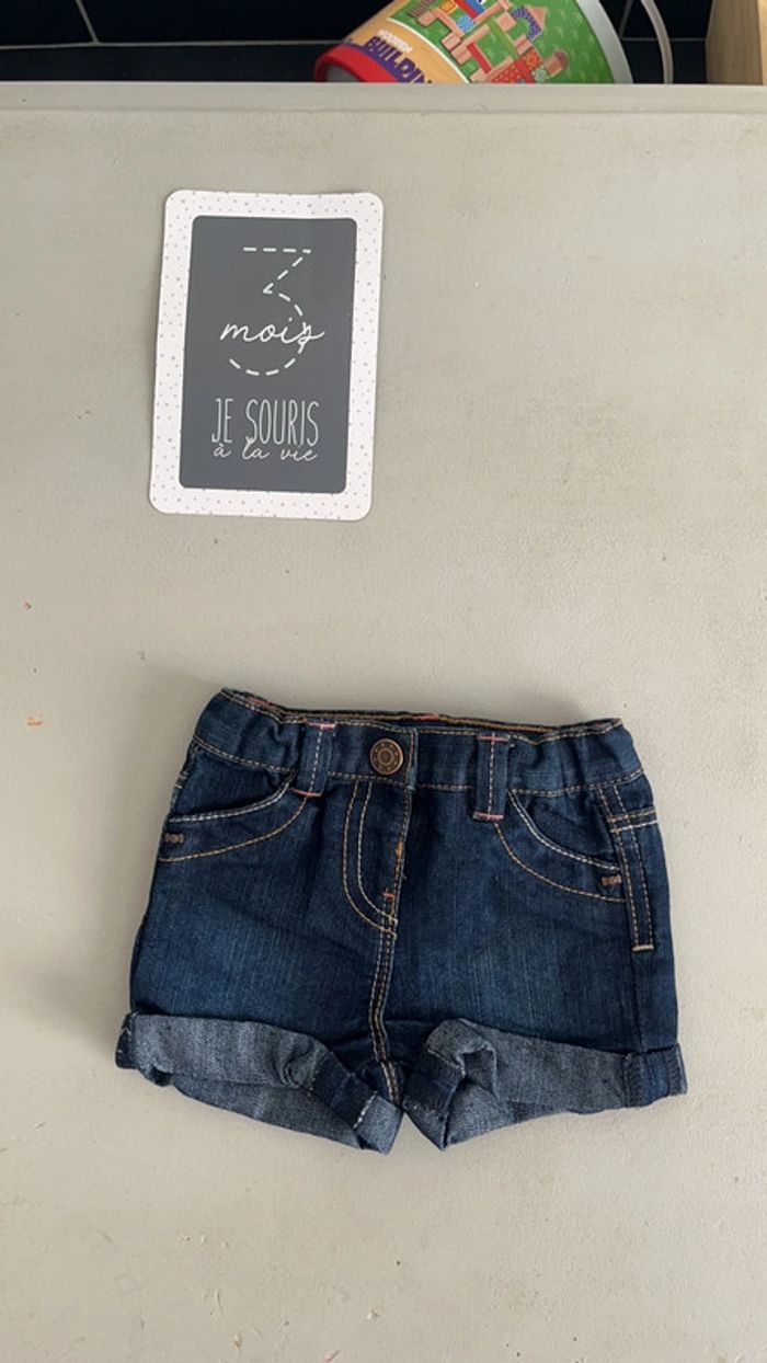 Short en jean