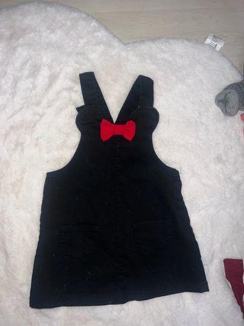 Robe salopette minnie 86cm
